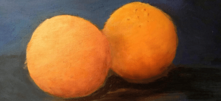 Revistas artistas dibujo pintura naranjas